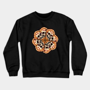 SKULL PIZZA Crewneck Sweatshirt